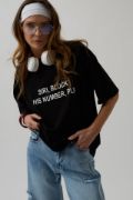 Ön Baskılı Oversize T-Shirt resmi